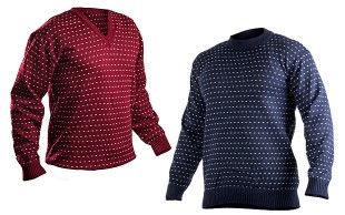 پلیور بافت یقه گرد