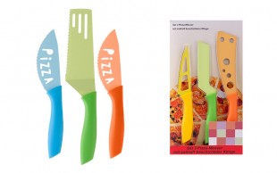 ست سه تکه کارد پیتزا