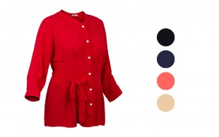 شومیز حریر کرپ زنانه