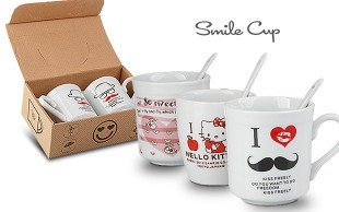 پکیج ماگ سرامیکی Smile Cup