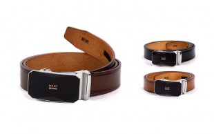 کمربند ریلی مردانه طرح Mont Blance