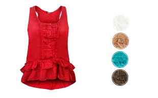 تاپ زنانه Pleated