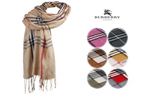 شال و روسری طرح Burberry