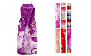 پیراهن ساحلی گل‌دار زنانه