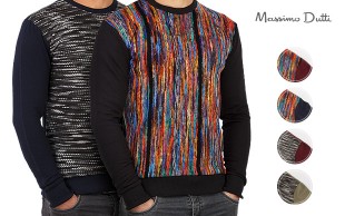 بلوز تو کرکی مردانه طرح Massimo Dutti