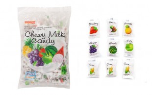 تافی میوه ای Cherry Milk Candy
