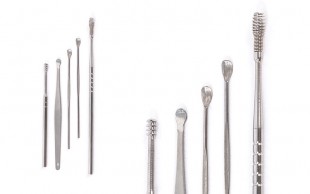 ست گوش پاک کن استیل فنری