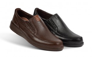 کفش چرم طبیعی مردانه NASIM