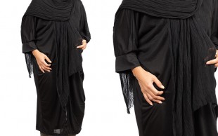 مانتو عبایی جلو باز