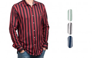 پیراهن راه راه مردانه طرح Gucci