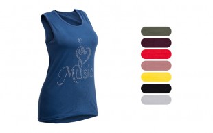 تاپ زنانه طرح Music