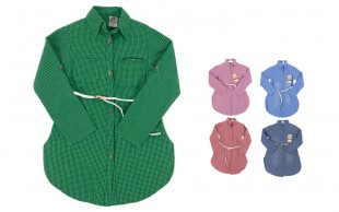 مانتو چهارخانه دخترانه