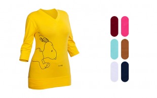 تیشرت زنانه طرح Snoopy