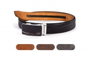 کمربند پوست ماری مردانه dunhill