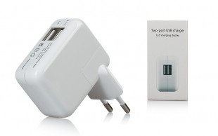 شارژر دیواری دو پورت 