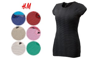 تیشرت زنانه H M مدل spots