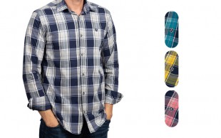 پیراهن چهارخانه Zara Man