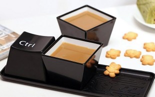 لیوان سه تایی طرح کیبورد