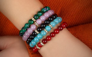 دستبند سنگی زنانه