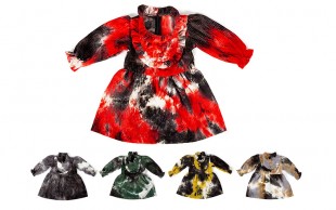 سارافون دخترانه کبربتی