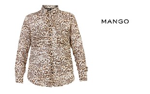 شومیز حریر MANGO