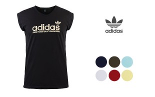 آستین حلقه ای مردانه طرح Adidas