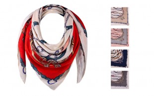 روسری طرح HERMES