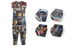 حلقه ای و برمودا طرحدار مردانه