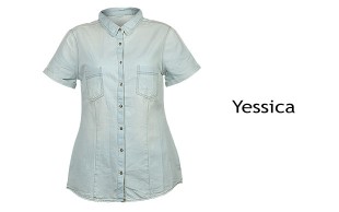 شومیز زنانه طرح جین Yessica