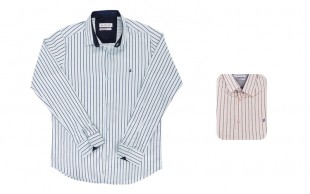 پیراهن راه راه طرح BALENCIAGA