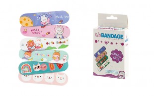 بسته 20 عددی چسب زخم فانتزی