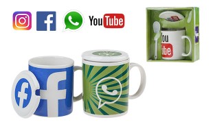 ماگ طرح فضای مجازی