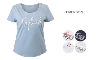 تیشرت زنانه EMERSON