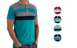 پولوشرت آستین کوتاه مردانه Eagle