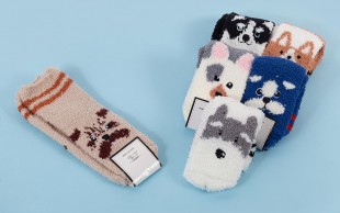 جوراب حوله ای طرحدار Wennie Oni