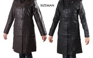 پالتو چرم زنانه SIZEMAN