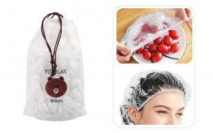 درپوش ظرف یکبار مصرف مدل نایلونی