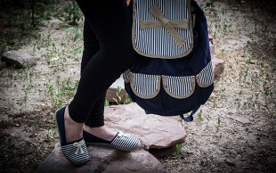 ست کیف و کفش  Navy