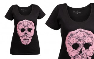 تیشرت زنانه طرح اسکلت Bitter Sugar