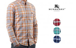 پیراهن چهارخانه مردانه Burberry