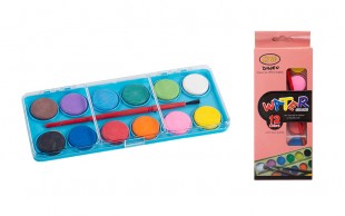 آبرنگ 12 رنگ Diwen