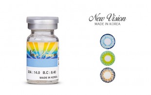 لنز چشم طبی رنگی New vision