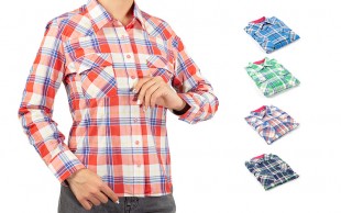 شومیز چهارخانه زنانه