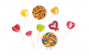 انواع آبنبات چوبی فانتزی