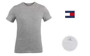 تیشرت یقه گرد مردانه طرح Tommy