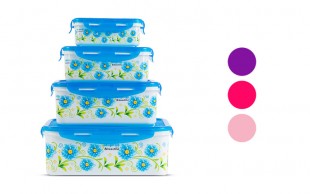 ظرف چهار تکه درب کلیپسی CiCi