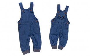 سرهمی جین بچگانه Buttoned