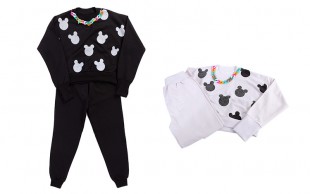 ست کراپ شلوار دخترانه