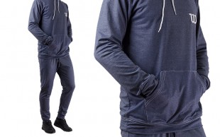 ست سویشرت کلاهدار و شلوار مردانه Wilson