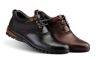 کفش چرمی مردانه مدل آرش
